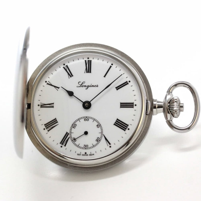 絶版モデルのロンジン ハンターケース懐中時計/longines-125