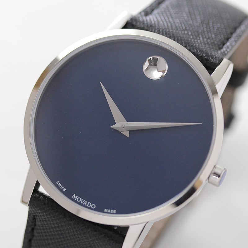 MOVADO(モバード)MUSEUM CLASSIC ミュージアムクラシック M0607197.8107L ブルー メンズ 腕時計