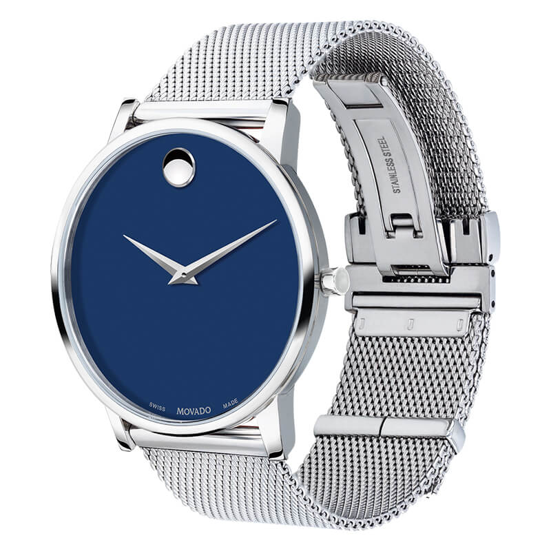 MOVADO(モバード)MUSEUM CLASSIC ミュージアムクラシック M0607349.8107S ブルー メンズ 腕時計