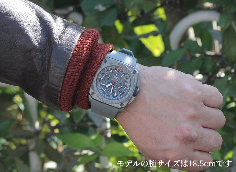 AVIATOR(アビエイター) MIG-29 SMT CHRONO(ミグ29 SMTクロノ) クォーツ パイロットウォッチ M.2.30.7.221.6 グレー 腕時計