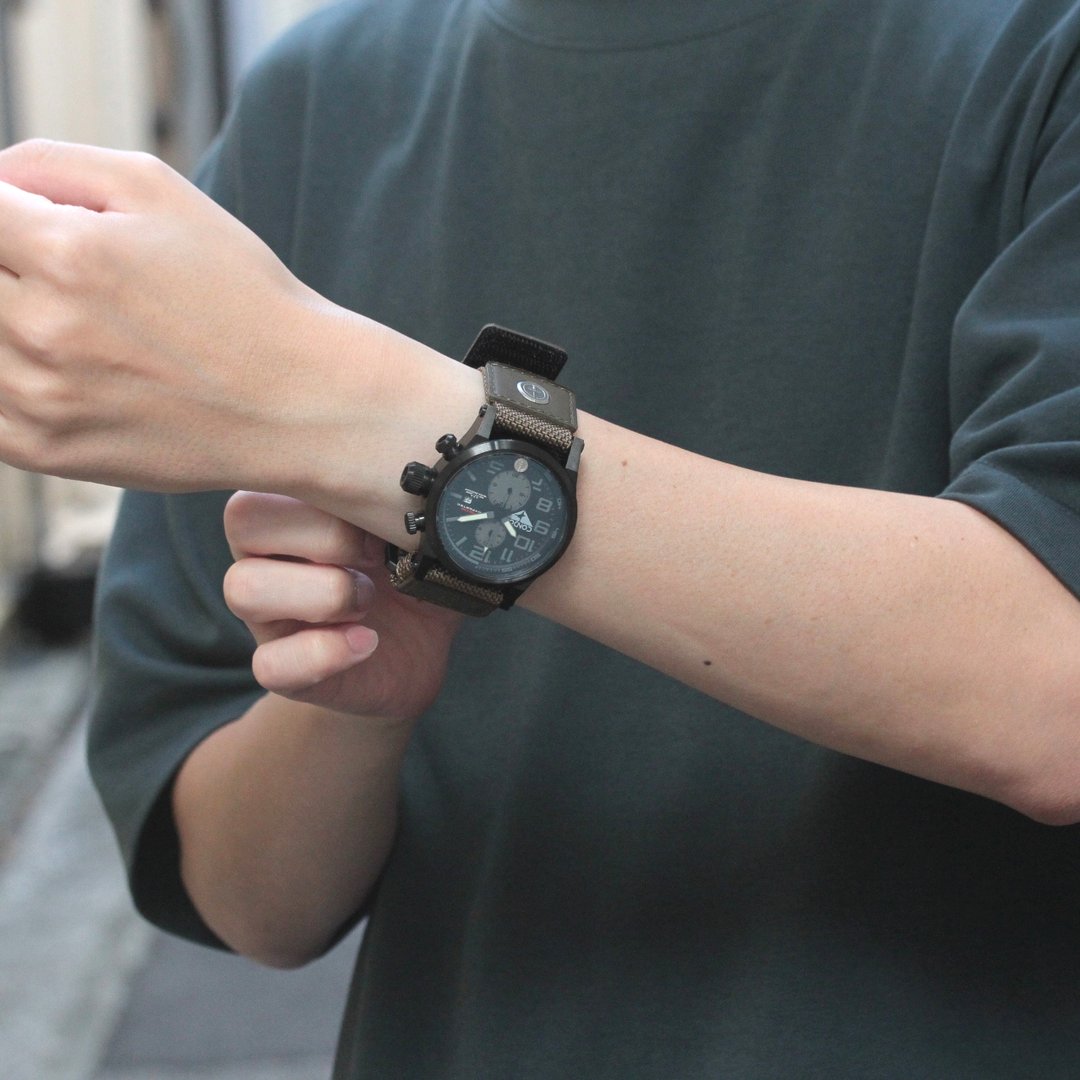 【9月15日(火)予約販売開始】MTM HYPERTEC CHRONO 2A「CONDOR OUTDOOR × MTM WATCH」 コラボ 腕時計 MTM-CNDR-01