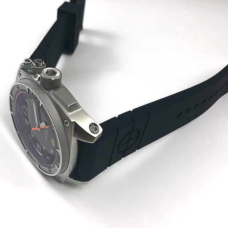 MTM時計/専用 ラバーベルト ブラック ロゴあり 単品