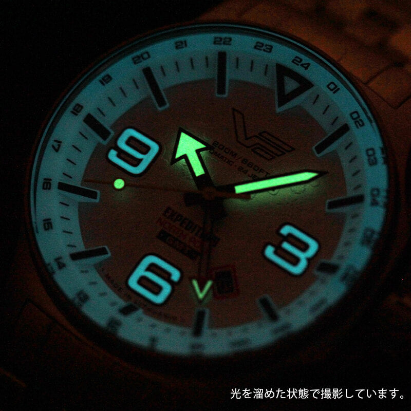 VOSTOK EUROPE(ボストークヨーロッパ) エクスペディション・ノースポール1 『FROST』 特別モデル 腕時計 NH34-595A773