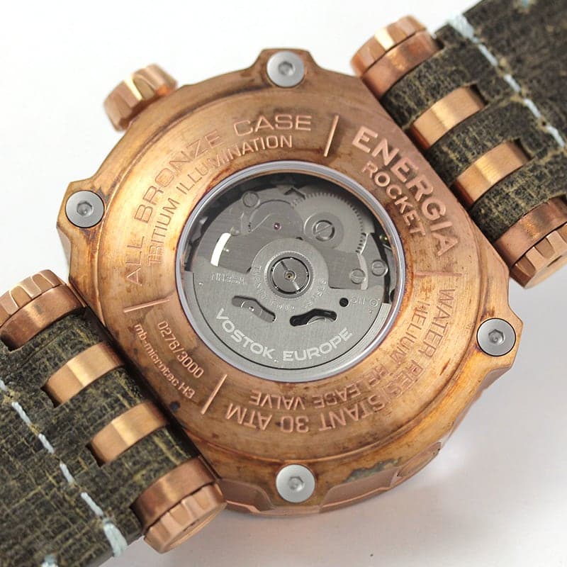 VOSTOK EUROPE(ボストーク ヨーロッパ) エネルギア Bronze 自動巻き 世界限定3000本 NH35A-575O285 腕時計