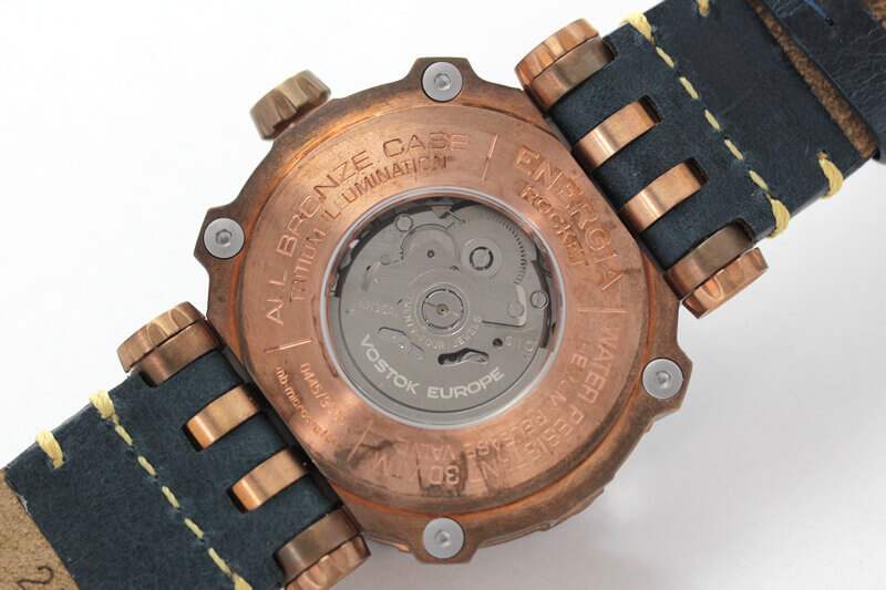 ボストークヨーロッパ VOSTOK EUROPE エネルギア ブロンズケース 世界限定3000本腕時計 NH35A-575O286