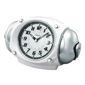 SEIKO セイコー 大音量目覚まし時計 スーパーライデン【NR438W】 白パール