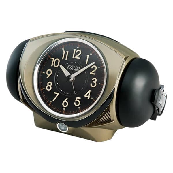 SEIKO セイコー 大音量アラーム 目覚まし時計 ウルトラライデン NR441N オリーブメタリック