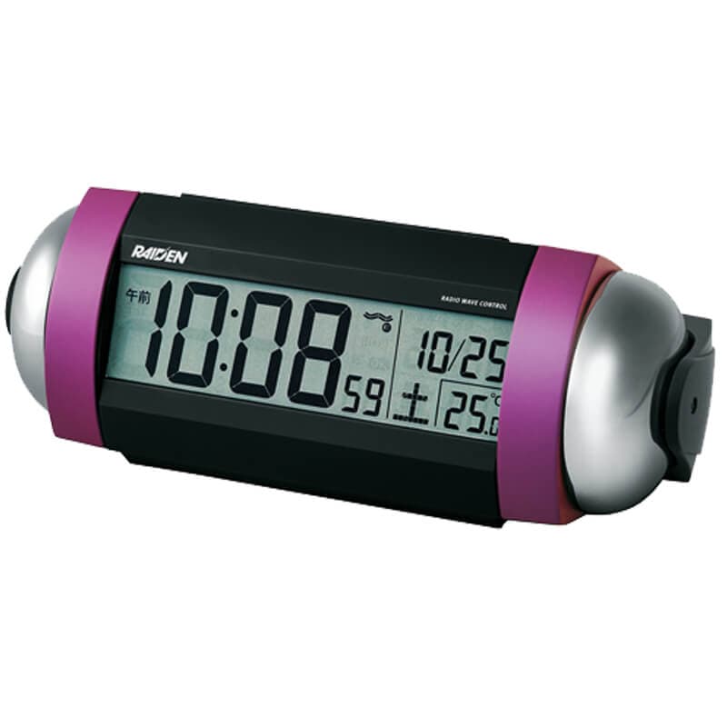 SEIKO セイコー PYXIS 大音量アラーム 電波 目覚まし時計 ライデン