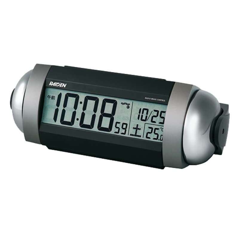 【貴重】目覚まし時計 SEIKO セイコー PYXIS 大音量アラーム 電波 目覚まし時計 ライデン