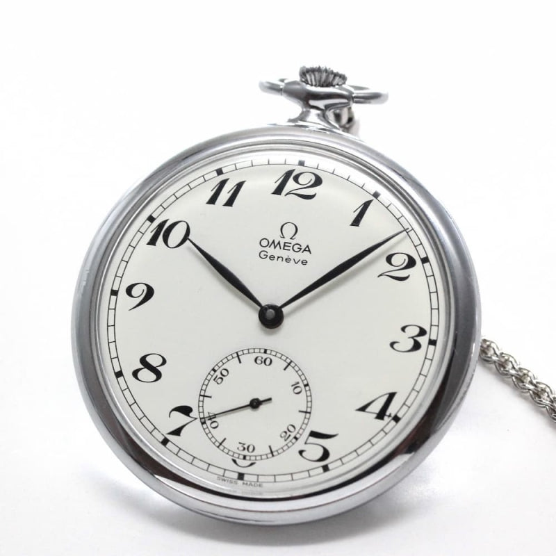 絶版モデルのオメガ(OMEGA) オープンフェイス懐中時計/121.1726/omega-108