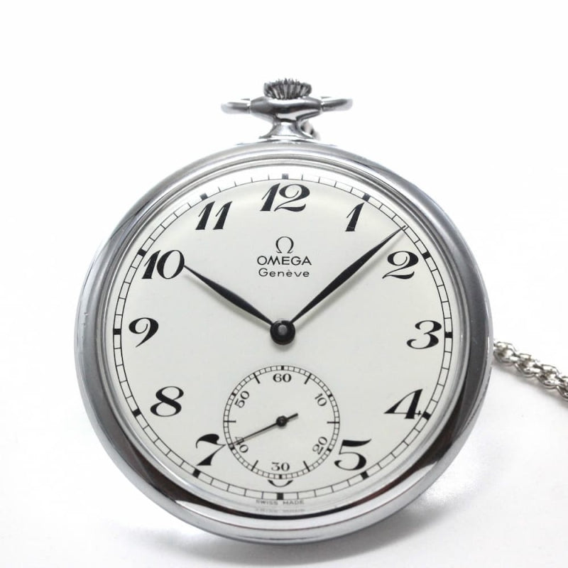 絶版モデルのオメガ(OMEGA) オープンフェイス懐中時計/121.1726/omega-108