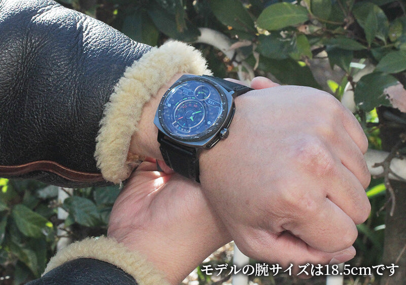 世界限定 350本 REC(レック)/P-51-RTR  マスタング(MUSTANG)  自動巻き 腕時計