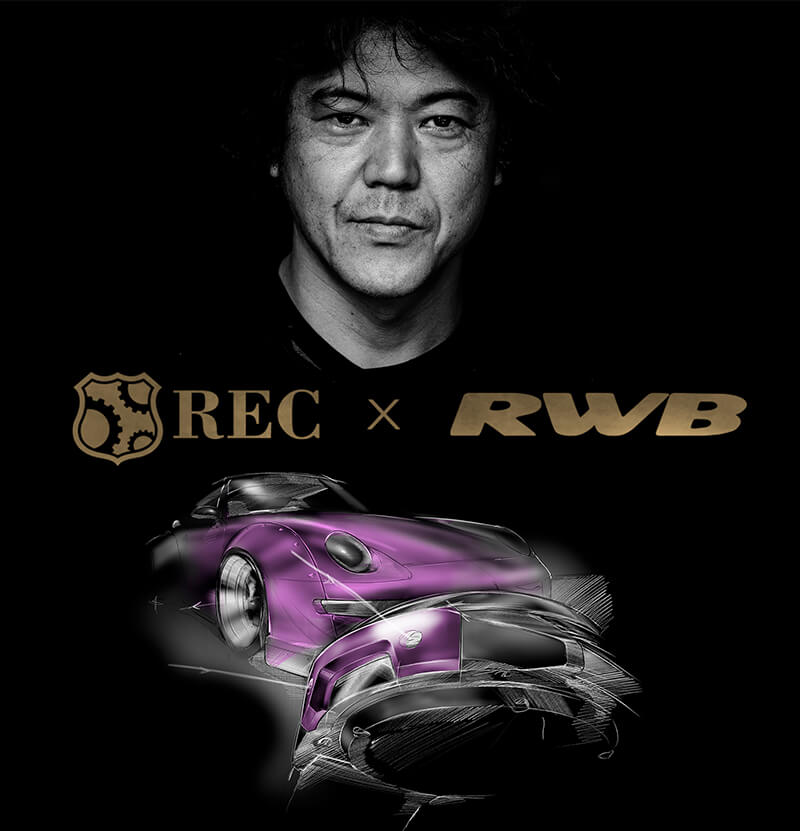 REC(レック)/The 901 RWB Rotana 中井 啓氏とのコラボレーションによって誕生した腕時計 世界305本限定・日本限定5本のシリアルナンバー入り