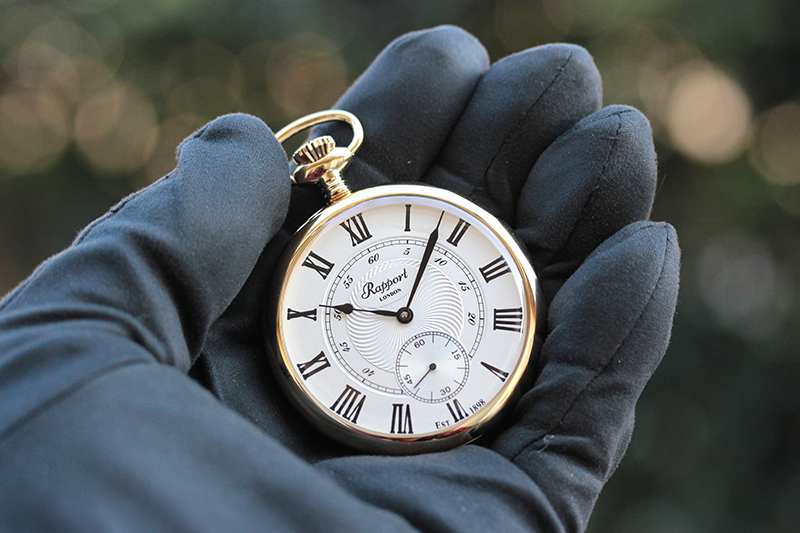 ラポート/Rapport/手巻き式/ゴールドカラー/PW22 懐中時計
