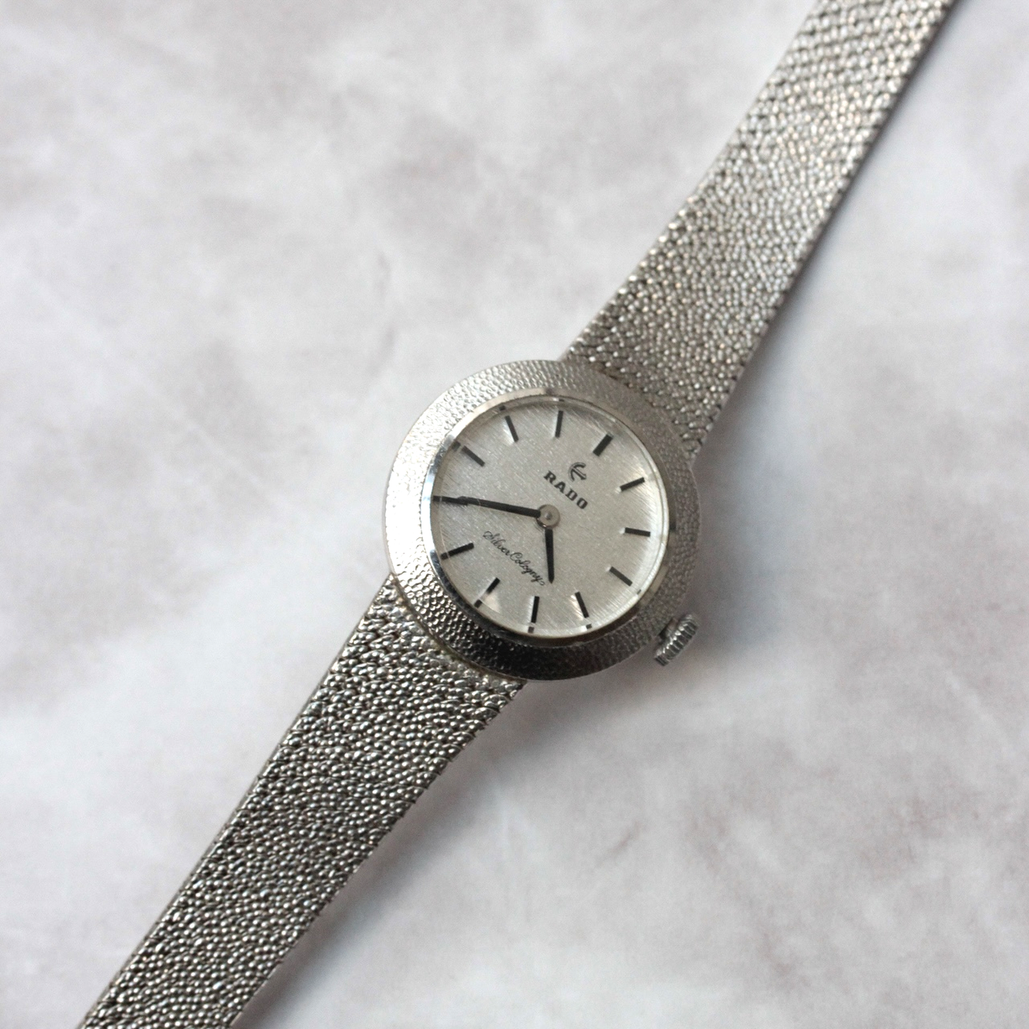 RADO ラドー / シルバーコロニー/ ヴィンテージ / 銀無垢 silver925 / 腕時計 / 1970年代前後推測 / rado-553-01