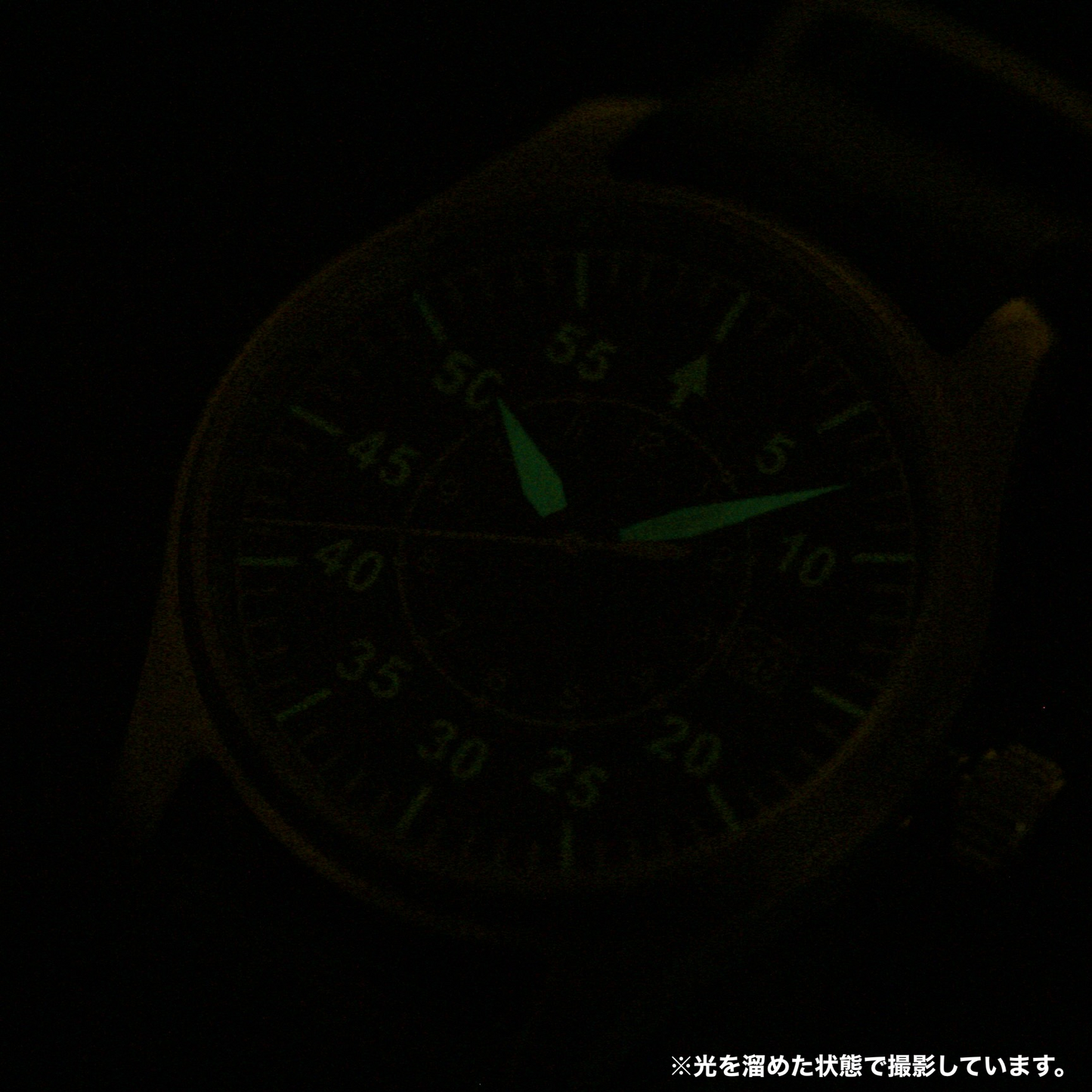 ロント(RONT) スイス製 自動巻き ムーブメント 腕時計 rstp1-a158a5n20armygreen 蓄光 ルミノバ