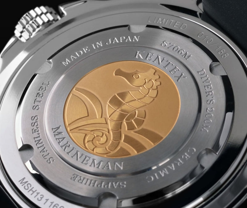 188本限定 ケンテックス(Kentex)/MarineMan(マリンマン)/シーホースII/オートマティック/メンズ/腕時計/S706M-14