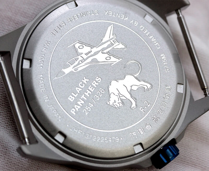 Kentex(ケンテックス) JASDF 航空自衛隊 第8飛行隊F-2モデル 腕時計 S715M-13 限定326本