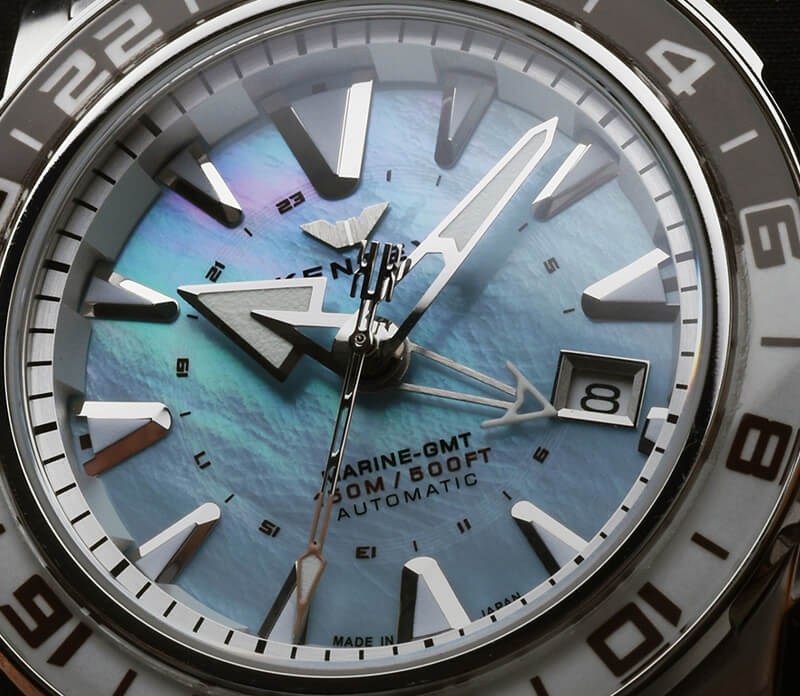 Kentex(ケンテックス) MARINE GMT/マリンGMT/MOP文字盤/ 99本限定 腕時計 S820X-12