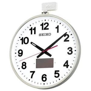 SEIKO セイコー 屋外用ソーラー電波壁掛け時計【SF211S】 53cm