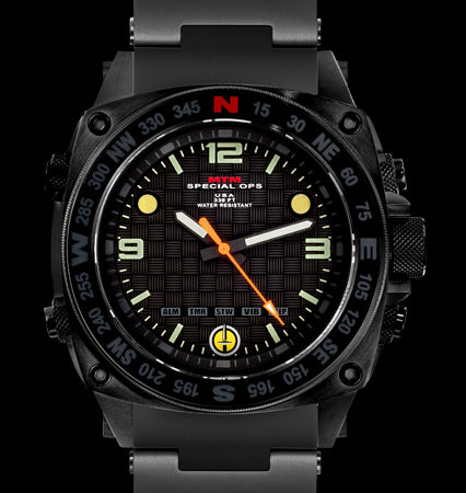 MTM Special Ops(スペシャルオプス)/SILENCER(サイレンサー)/SIL-SBK-BLCK-MBSS ブラック 腕時計