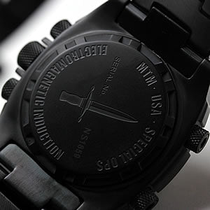MTM Special Ops(スペシャルオプス)/SILENCER(サイレンサー)/SIL-SBK-BLCK-MBSS ブラック 腕時計