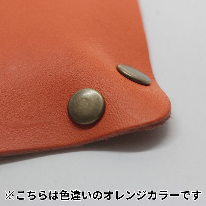 正美堂オリジナル 牛革(本革)トレイ/10.5センチ×17センチ/ キャメル