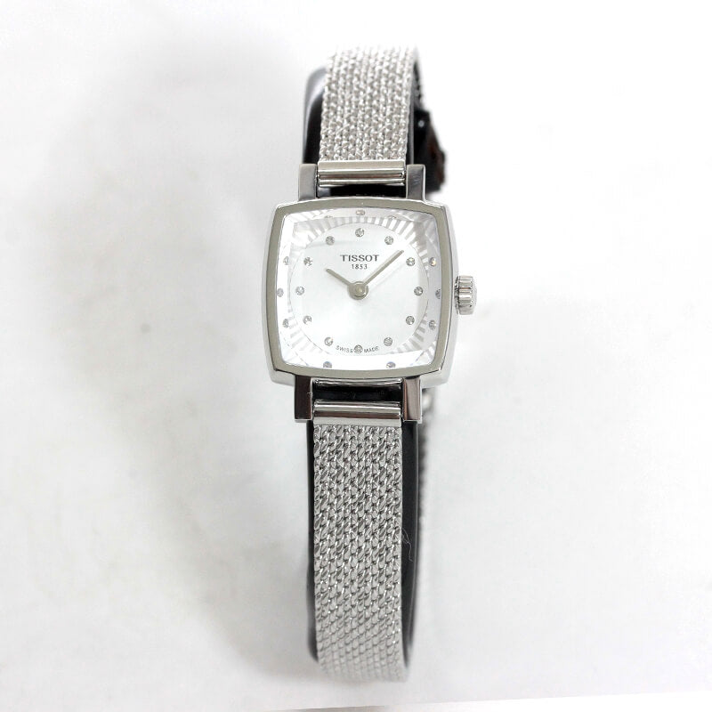 TISSOT(ティソ) /ラブリー スクエア/ダイヤモンド/クォーツ/T058.109.11.036.00/20mm/腕時計