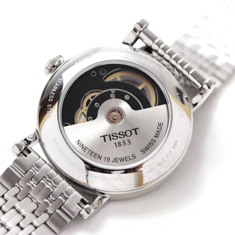 TISSOT(ティソ)  Everytime(エブリタイム) 自動巻き 90時間パワーリザーブ T109.407.11.031.00 腕時計