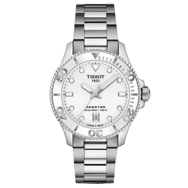 美品 TISSOT シースター1000 36mm 腕時計 2022年 ティソ新作 ティソ シースター 1000 クォーツ 36mm