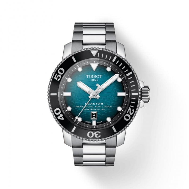 TISSOT(ティソ)Seastar 2000 (シースター2000) オートマティック 腕時計 T120.607.11.041.00