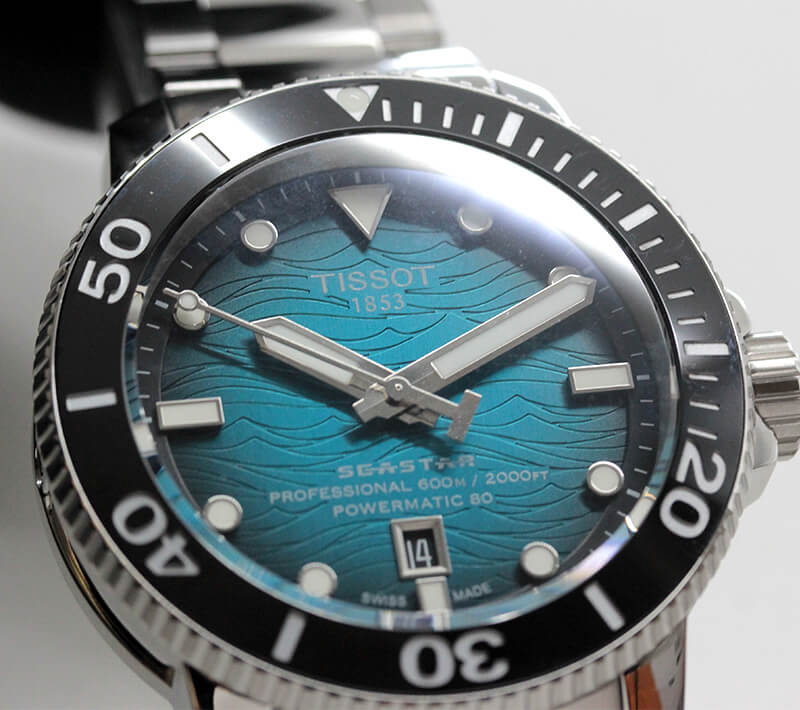 TISSOT(ティソ)Seastar 2000 (シースター2000) オートマティック 腕時計 T120.607.11.041.00