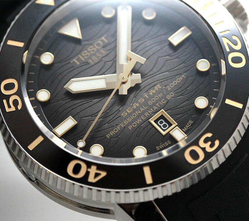 TISSOT(ティソ)Seastar 2000 (シースター2000) プロフェッショナル 腕時計 T120.607.17.441.01