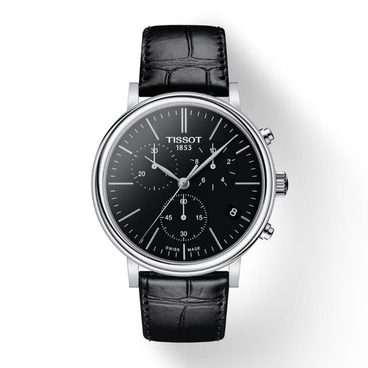 TISSOT(ティソ) CARSON Premium カーソン プレミアム クロノグラフ 腕時計 T122.417.16.051.00