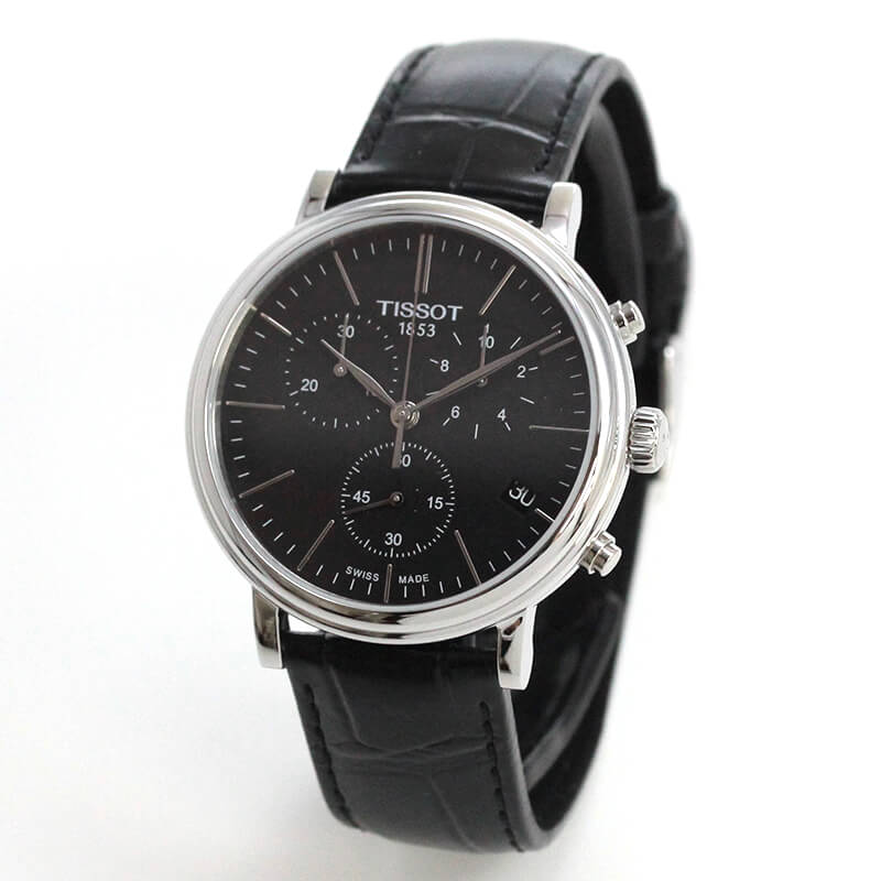 TISSOT(ティソ) CARSON Premium カーソン プレミアム クロノグラフ 腕時計 T122.417.16.051.00