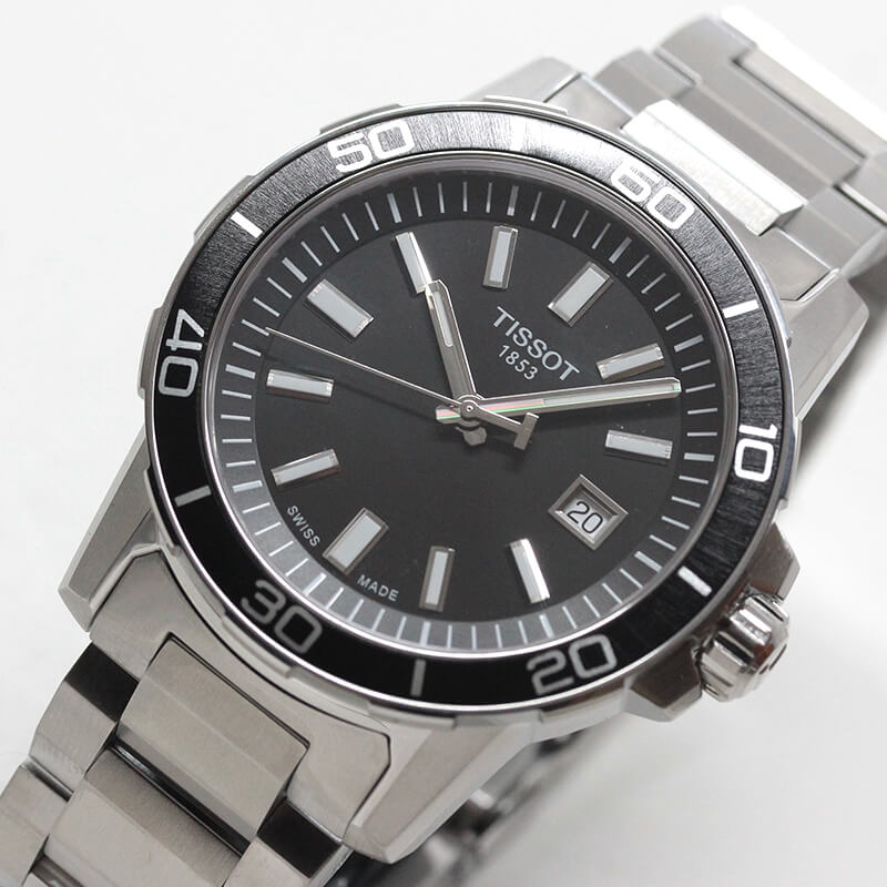 ティソ(TISSOT) スーパースポーツ クォーツ T125.610.11.051.00 腕時計 ブラック