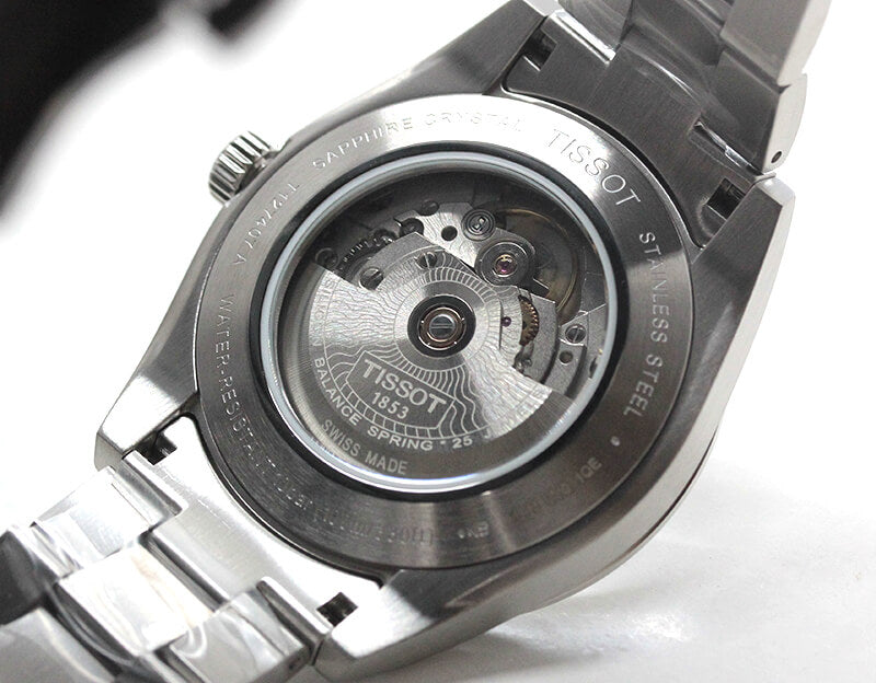 TISSOT(ティソ) Gentleman ジェントルマン オートマティック パワーマティック80 シリシウム 腕時計 ブラック T127.407.11.051.00