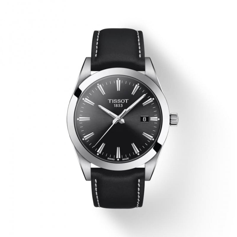TISSOT(ティソ) Gentleman ジェントルマン クォーツ 腕時計 ブラック