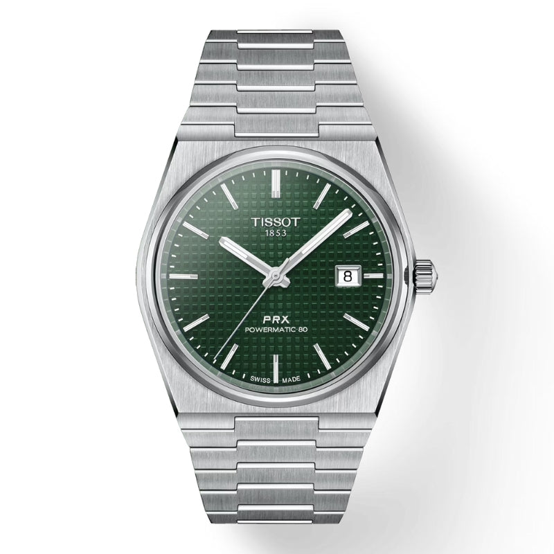 TISSOT PRX 自動巻き 腕時計 試着レビュー付き】スマートなデザインで大人気の「ティソ PRX