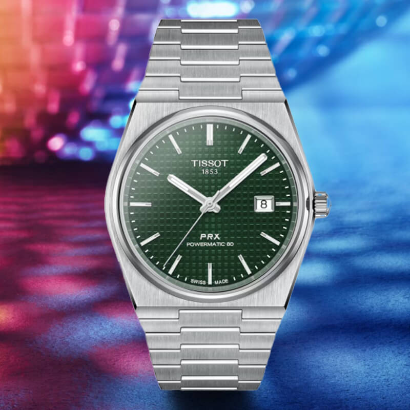 TISSOT(ティソ) PRX ピーアールエックス パワーマティック80 自動巻き 腕時計 T137.407.11.091.00