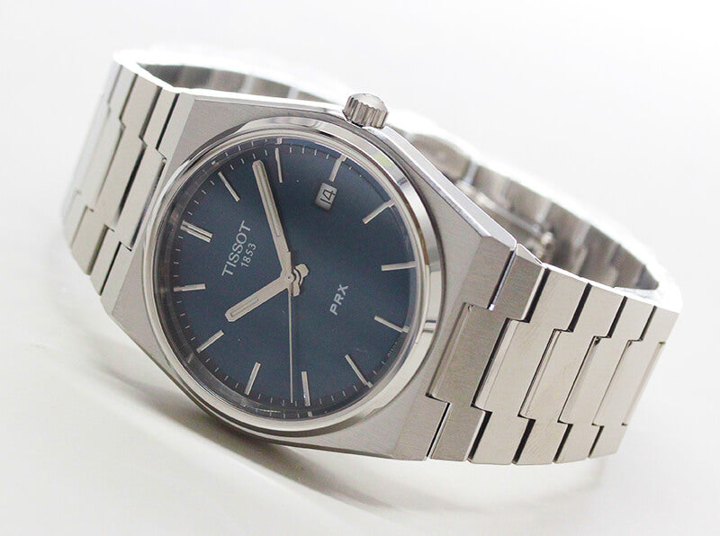 TISSOT(ティソ) PRX ピーアールエックス 腕時計 ブルー T137.410.11.041.00