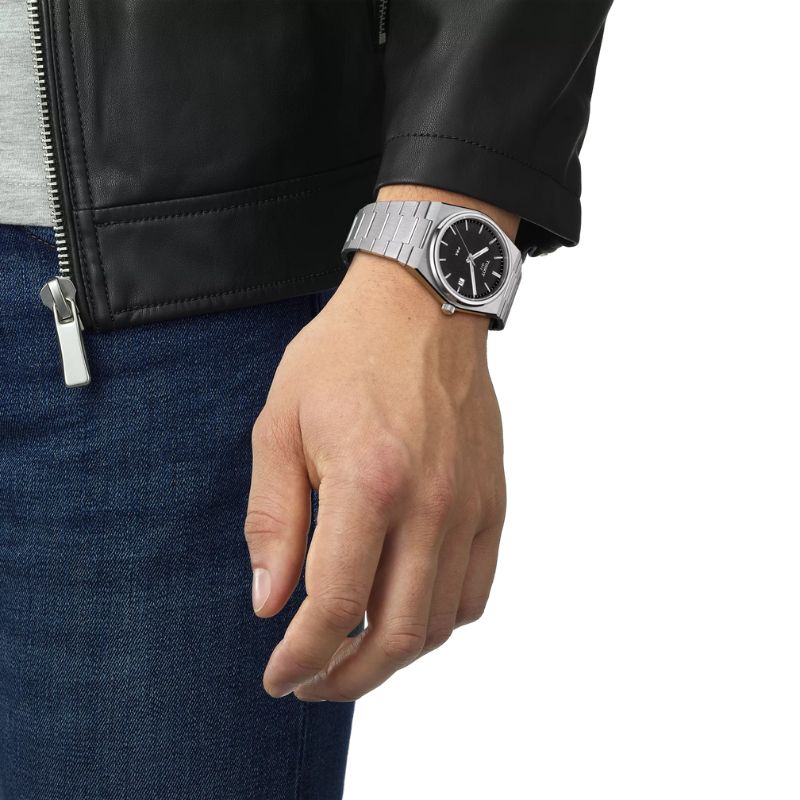 TISSOT(ティソ) PRX ピーアールエックス 腕時計 ブラック T137.410.11.051.00