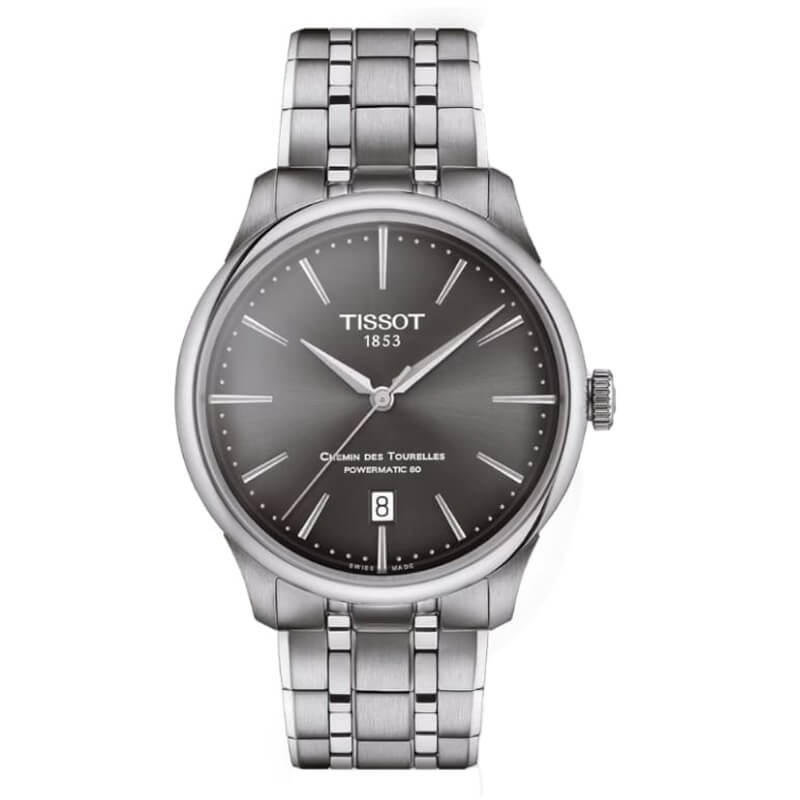 ティソ(TISSOT)シュマン・デ・トゥレル(CHEMIN DES TOURELLES)パワーマティック80 自動巻き  39mm 腕時計 T139.807.11.061.00