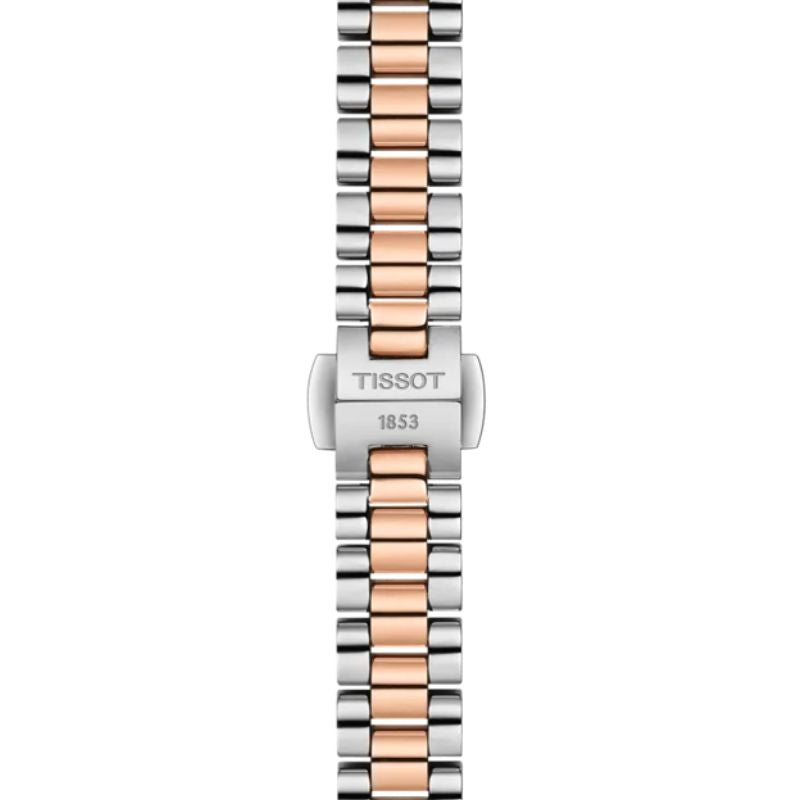 TISSOT(ティソ) デジール クォーツ ホワイト マザー・オブ・パール ローズゴールドPVDコーティング T152.010.22.118.00 腕時計
