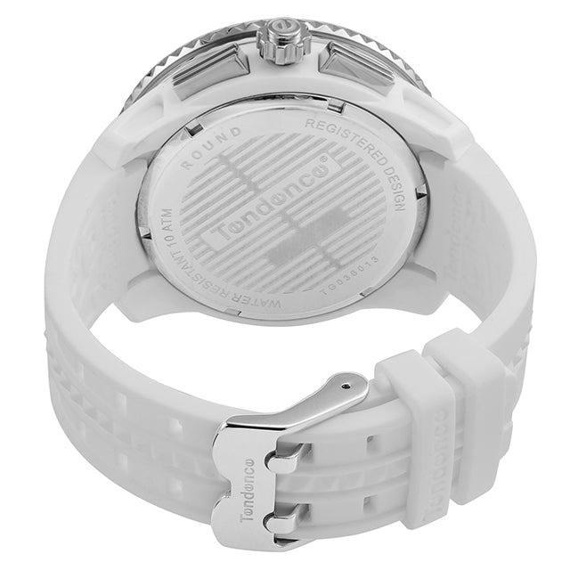 Tendence(テンデンス)GULLIVER ROUND(ガリバーラウンド)クロノグラフTG036013・02036013AA ホワイト 腕時計