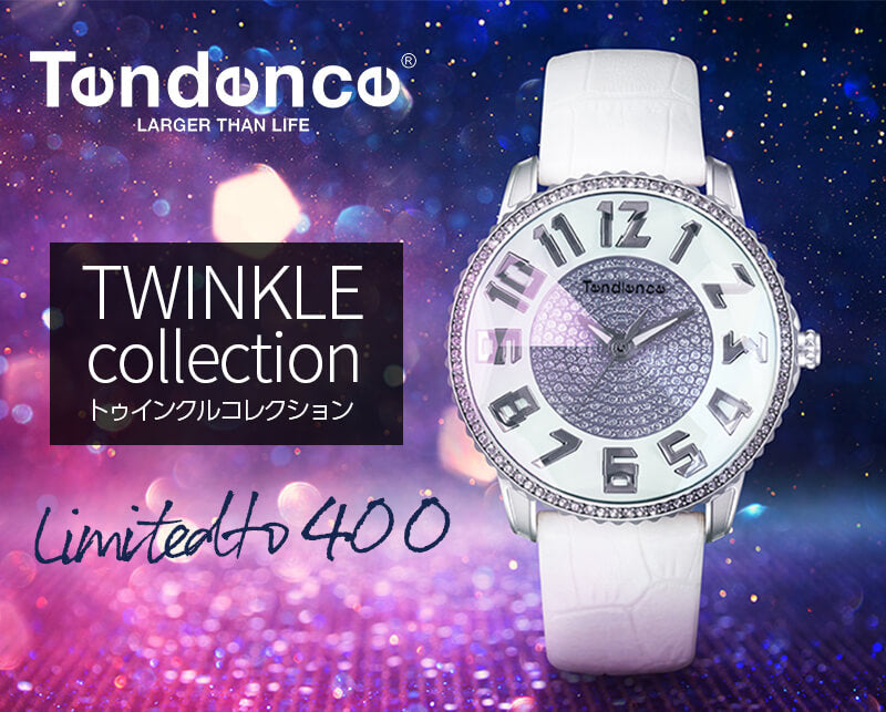 Tendence(テンデンス) TWINKLE collection(トゥインクル・コレクション) TY132007 400本限定 腕時計