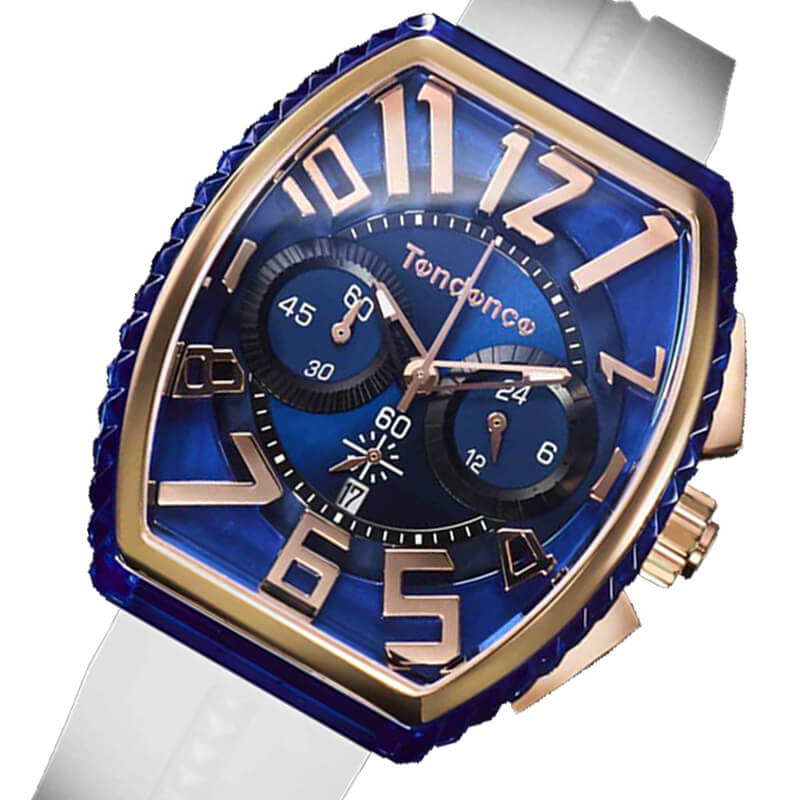 Tendence(テンデンス)PIRAMIDE(ピラミッド) 45.5mm 腕時計 TY860001-WH