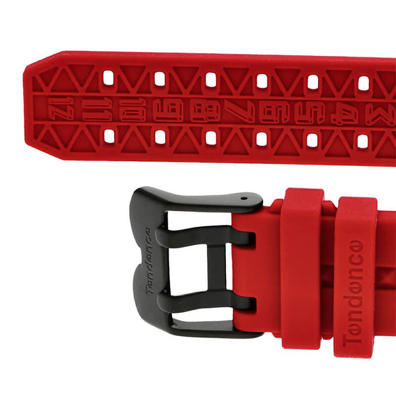 Tendence(テンデンス)PIRAMIDE(ピラミッド) 43mm 腕時計 TY860002 レッド