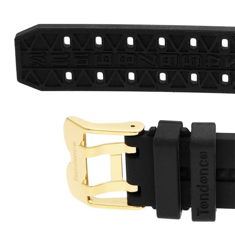 Tendence(テンデンス)PIRAMIDE(ピラミッド) 43mm 腕時計 TY860005 ブラック