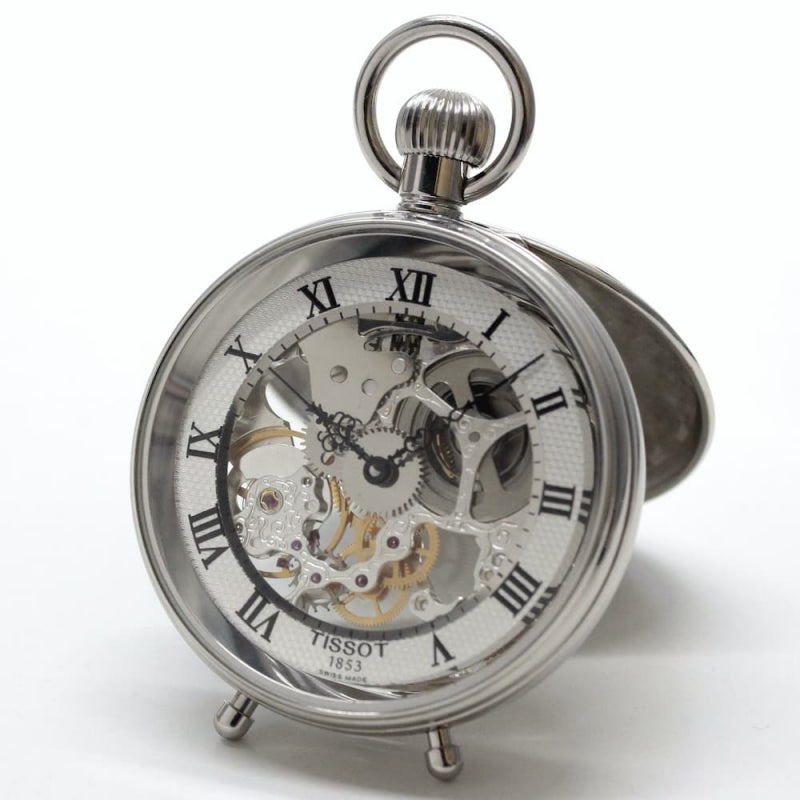 絶版モデルのティソ(TISSOT)スタンドアローン懐中時計/T86.6.701.33/tissot-1002